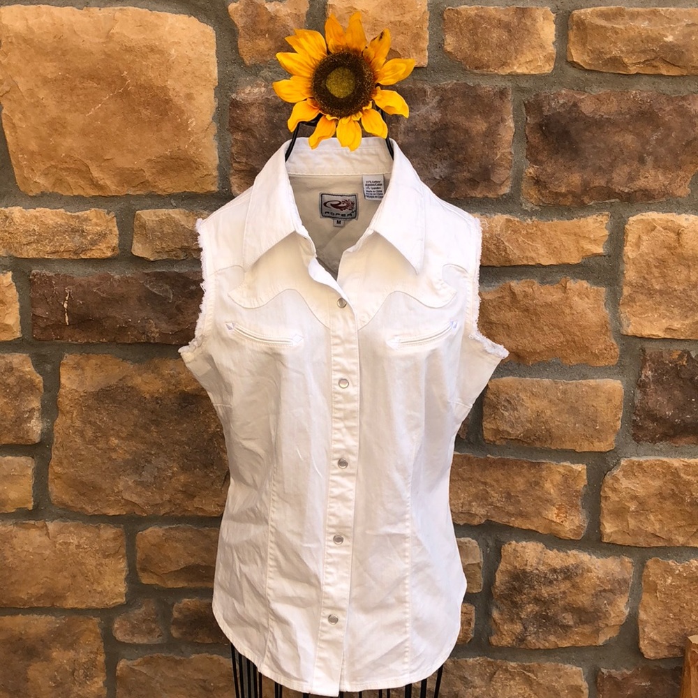 FREE W/purchase- Cowgirl jean jacket vest